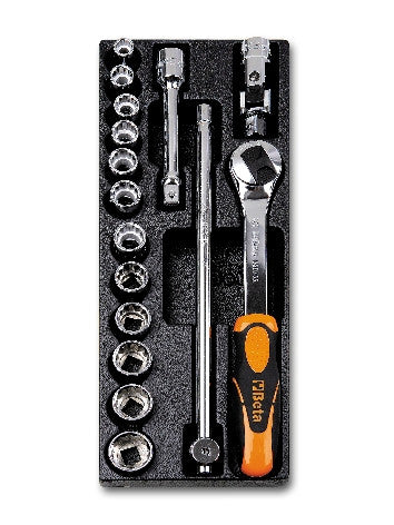 Termoformato Set Chiavi a Cricco Beta T101