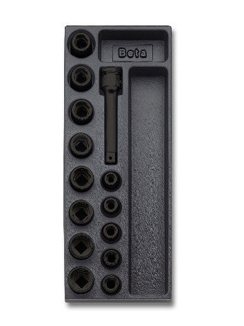 Termoformato SENZA Set Bussole 1/2" Beta TV110 VUOTO