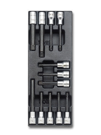 Termoformato Set Chiavi a Bussola 1/2"" Beta T113