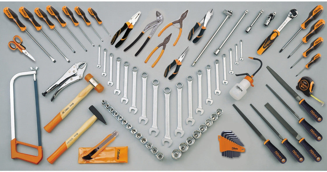 Allestimento 86 Utensili Beta 5958U per arredo officina