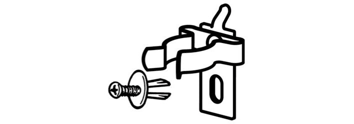 Supporto gancio per pannelli Beta GM CONF. 5PZ.