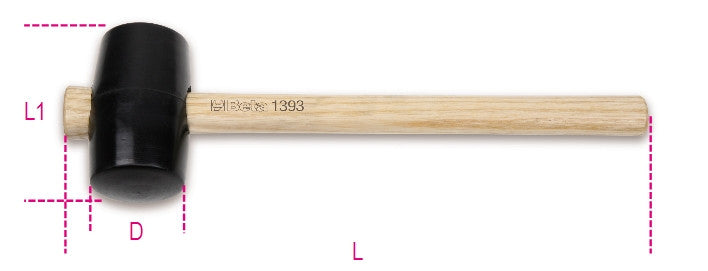 Mazzuole gomma dura Beta 1393