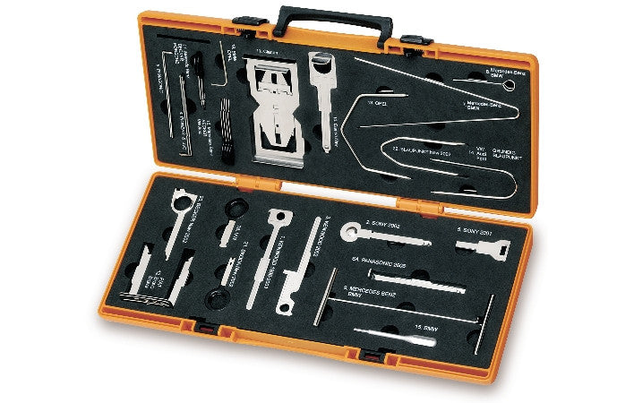 Set 24 attrezzi estrazione autoradio Beta 1765/C24