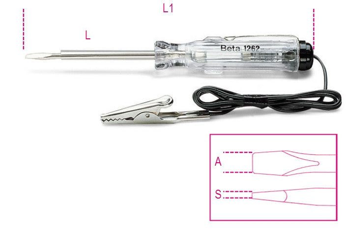 Giravite provacircuito 6÷24V Beta 1254