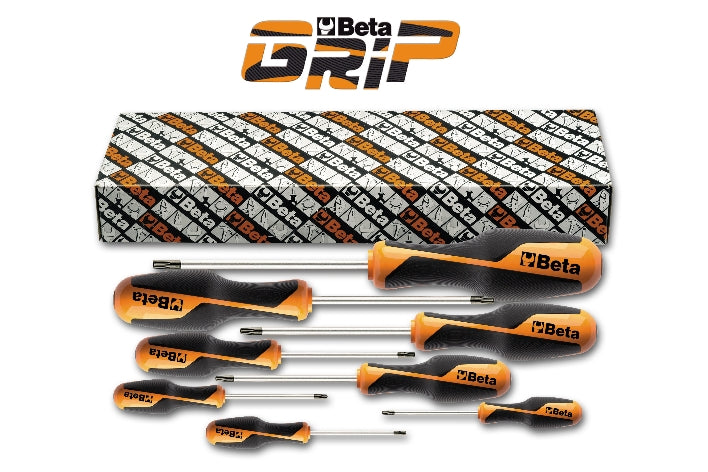 Set 8 giraviti Tamper Resistant TORX Beta Grip 1268RTX/S8