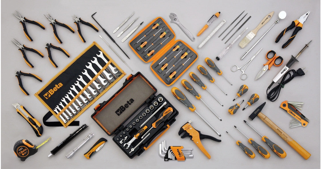 Assortimento 98 utensili Beta 5980EL/B ELETTRONICA