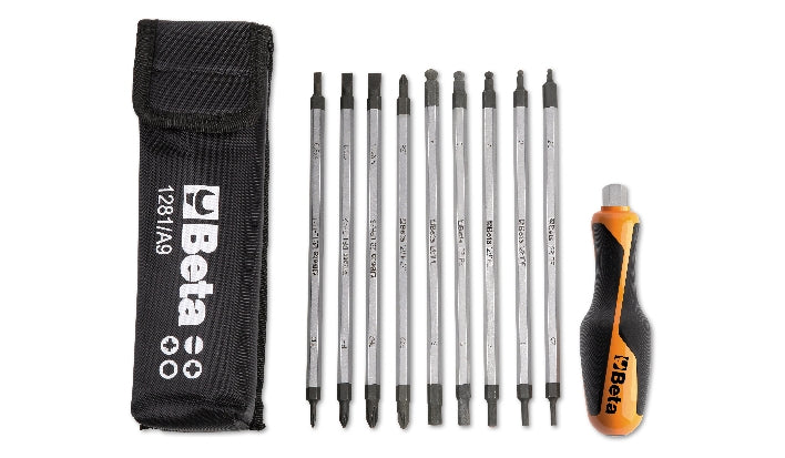 Set giraviti e bussole bivalenti Beta 1281BG/A9