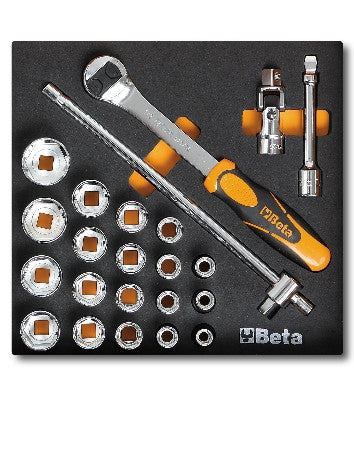 Termoformato morbido con assortimento di utensili Beta MC82