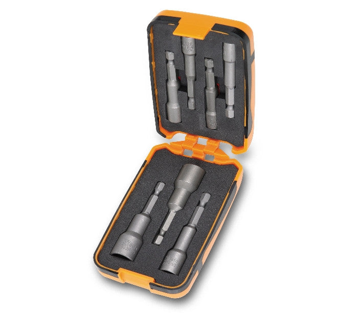 7 inserti avvitatori chiavi bussola esagonale magnetici, astuccio tascabile Beta 862F/A7