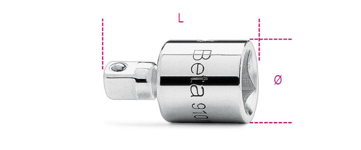 Riduzioni Beta Utensili 1/4 - 3/8 - 1/2 - 3/4 - 1"