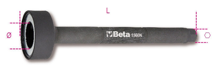 Attrezzo per smontaggio/montaggio braccetti sterzo Beta 1566N 45X190