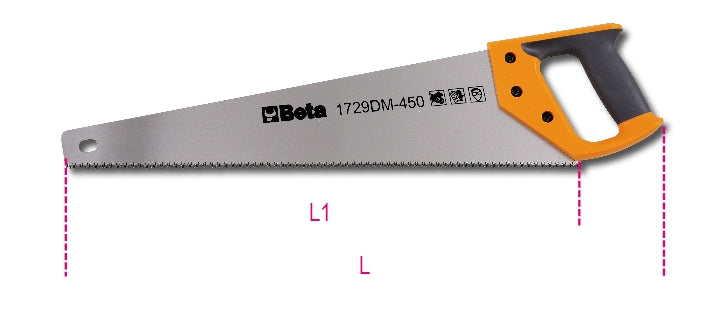 Segaccio per legno Beta 1729DM 450