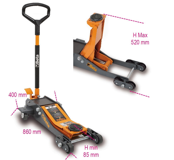 Ruota ricambio Sollevatore idraulico 2t Beta 3030/2T