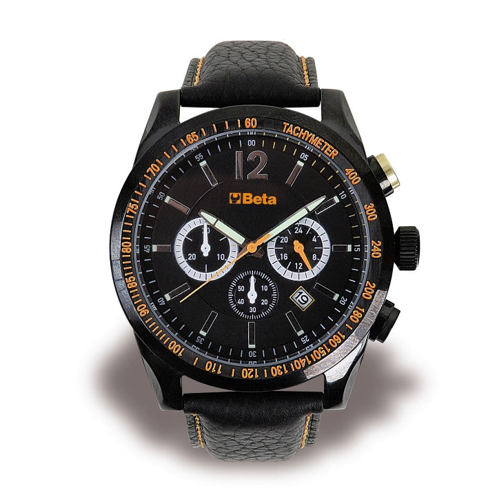 Orologio Cronografo, cassa in acciaio, water resistant 5ATM