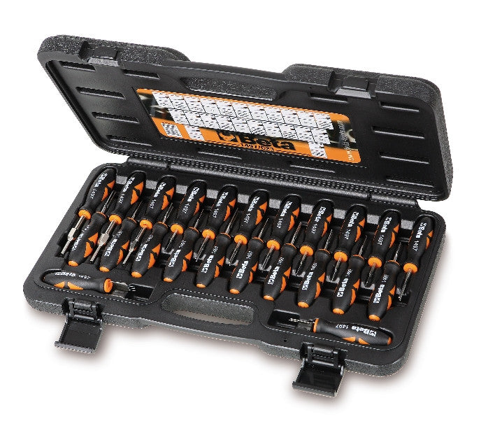 Assortimento 23 utensili sblocco connettori elettrici Beta 1497/C23