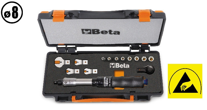 Chiave barra dinamometrica 604B/C5 Beta con accessori