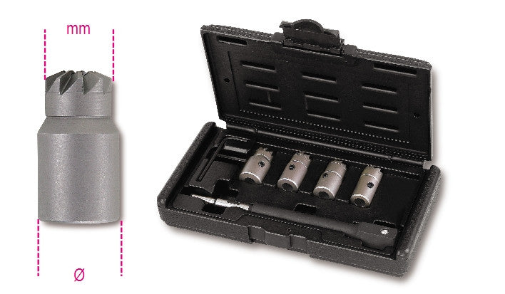 Assortimento alesatori per la pulizia della sede iniettori Beta 960PI