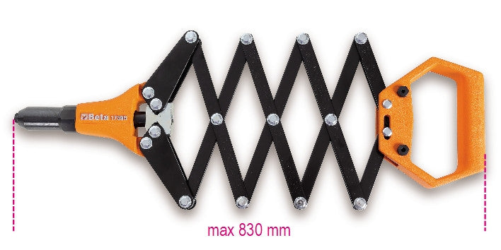 Rivettatrice estensibile Beta 1739B