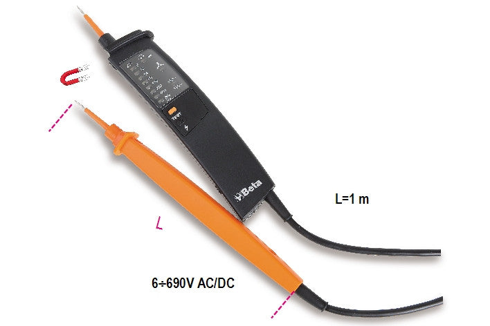 Tester combinato di tensione e di continuità Beta 1847P