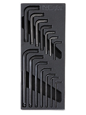 Termoformato Set Chiavi torx/esagonali Beta T56