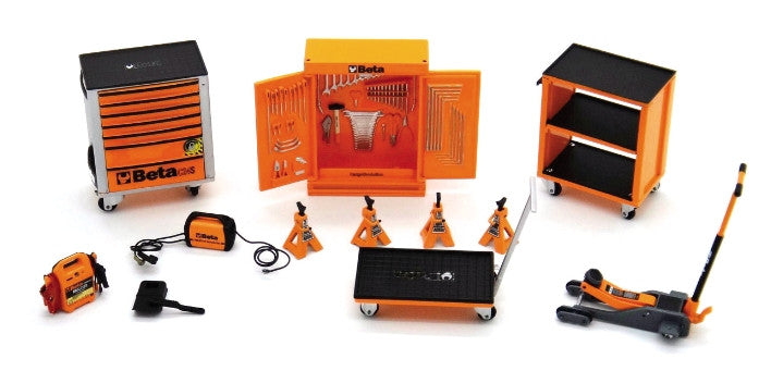 Garage Beta in miniatura per collezionisti 1:43 TSM