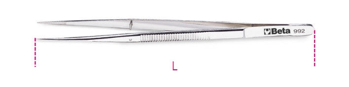 Pinzetta a molla Beta 992 150mm