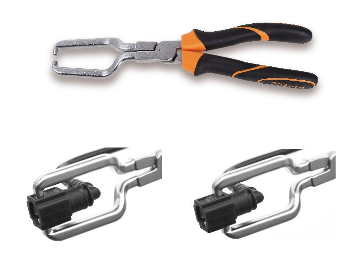 Pinza per raccordi rapidi tubi carburante Beta Utensili 1482B