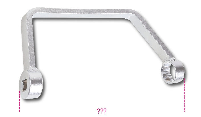 Chiave smontaggio/montaggio sede plastica filtri olio Ford Peugeot Citroën motori: TDCi-HDi Beta 1493FF