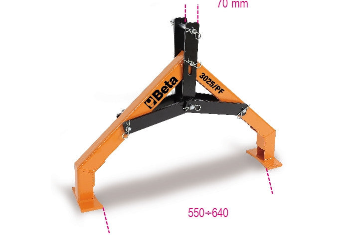Pinza per la movimentazione dei fusti Beta Utensili 3025N/PF