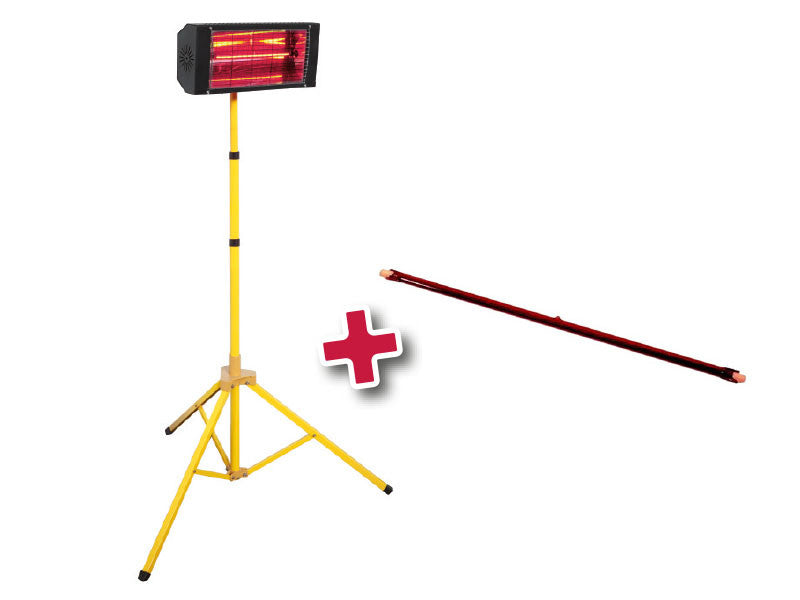 Riscaldatore elettrico con treppiede Fervi R609A