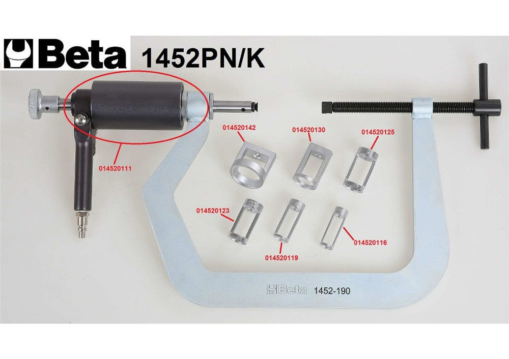 Attrezzo pneumatico per molle valvole motore Beta 1452pn/k