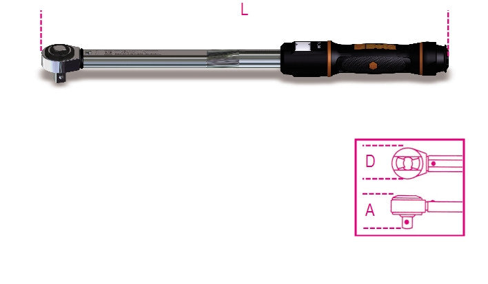 Chiavi dinamometriche Beta 667N da 30 a 400 Nm