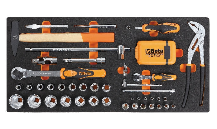 Termoformato morbido con assortimento di utensili Beta MC20