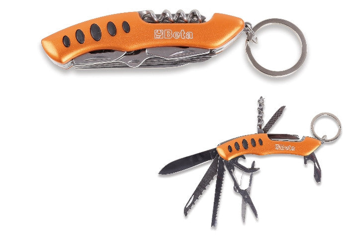 Coltellino multiuso in acciaio, 10 funzioni Beta 9586K