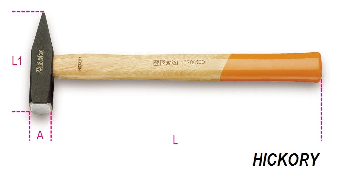 Martello tipo Tedesco Manico Legno Beta 1370