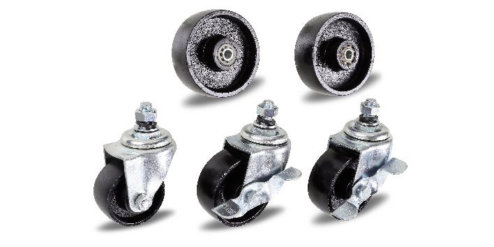 Set 5 ruote ricambio Cavalletto sostegno motore Beta 3014