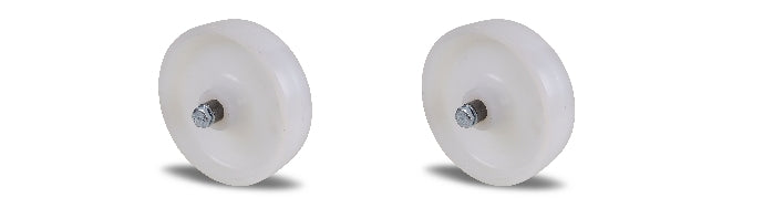 Set 2 ruote fisse ricambio Gru idraulica Beta 3025