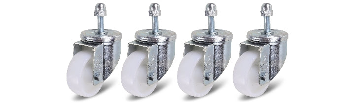 Set 4 ruote ricambio Sollevatore idraulico 0,5 Ton BETA 3026 0,5