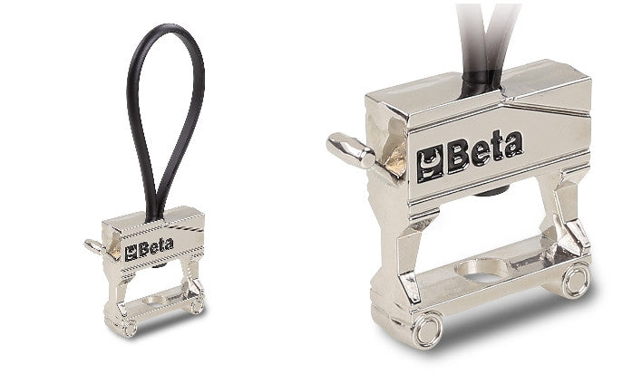 Portachiave metallo cromato Beta 9595 C25