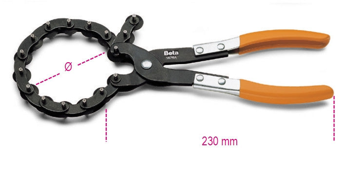 Pinza taglio tubi scarico Beta 1476A