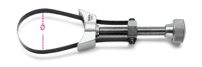 Chiave regolabile filtri olio Beta 1491