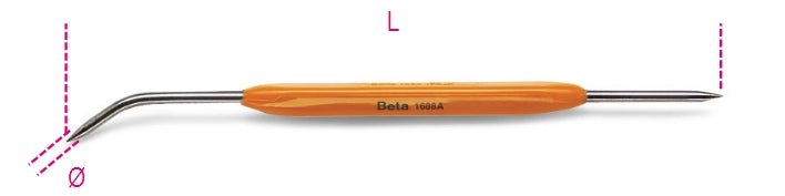 Punta per tracciare in acciaio temprato Beta 1688A