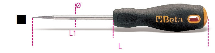 Punteruolo a punta quadra Beta 1716Q