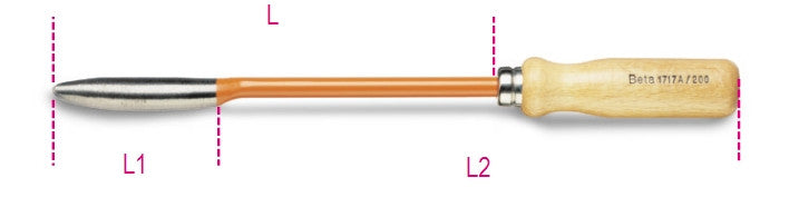 Raschietti a due taglienti Beta 1717A