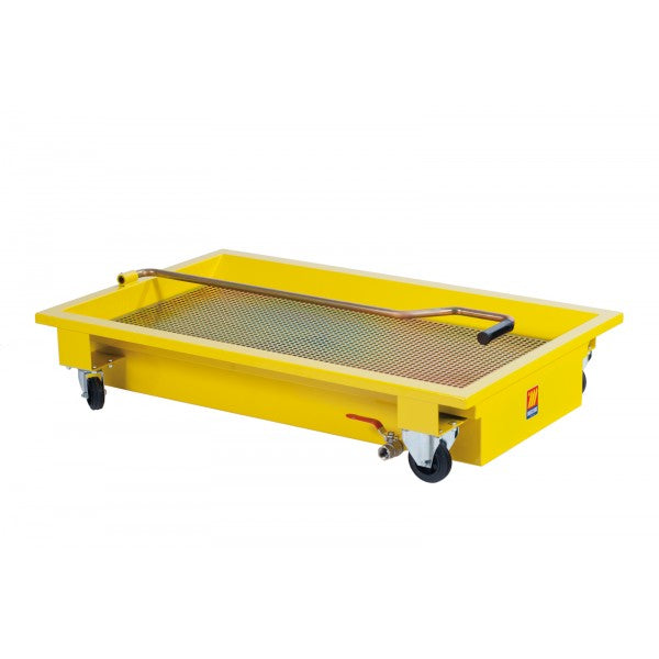 Recuperatore olio esausto carrellato 120 l Meclube