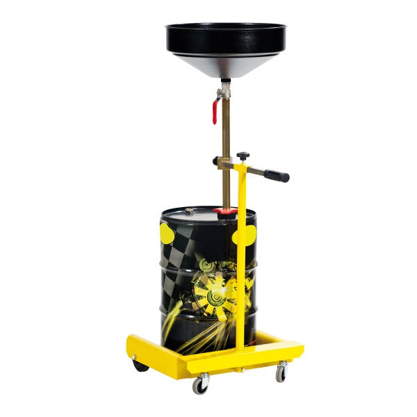 Recuperatore olio esausto carrellato per fusti da 50-60 l Meclube