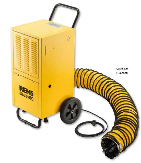 Deumidificatore/asciugatore elettrico REMS Secco 80 + kit uscita aria