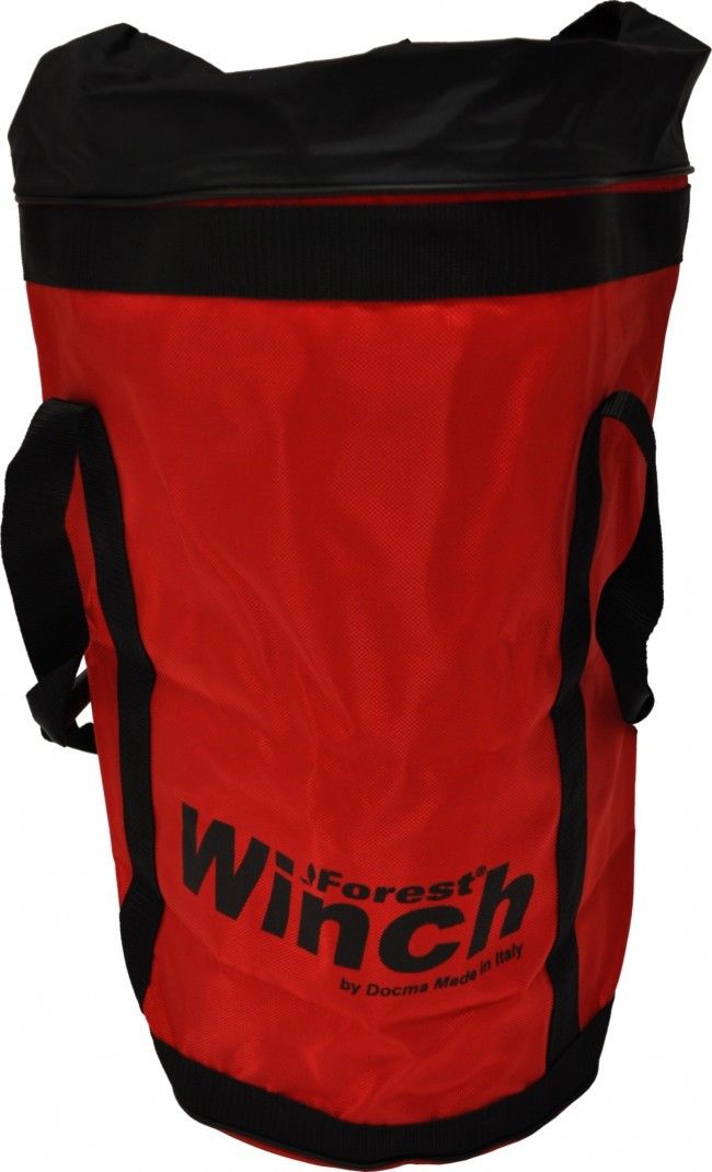 Sacca portafune per fune sisntetica Docma Verricelli Vf 80 Vf 150 red iron