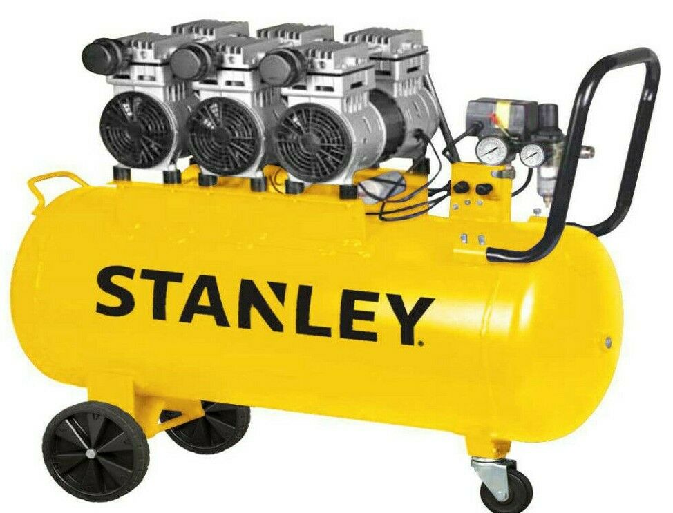 Compressore silenziato Stanley DST 370/8/100-3 100 lt 3hp