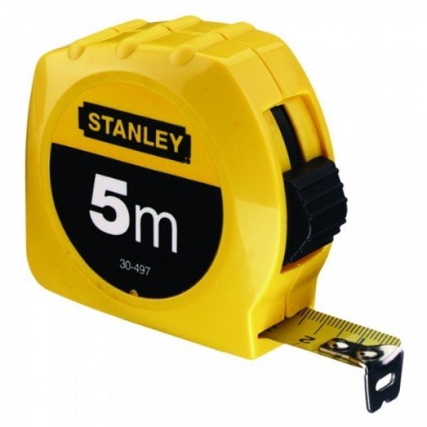 Flessometro Stanley MAX 3 M – Nastro 19 Mm Curvato, Rivestimento Mylar E Blocco AirLock